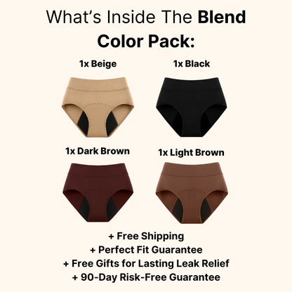 🎁💖Last Day 50% OFF|LBMLBM™ 100% Leak-Proof Underwear 4-pack