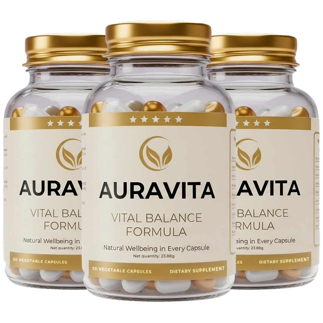 AuraVita - 03 Botellas